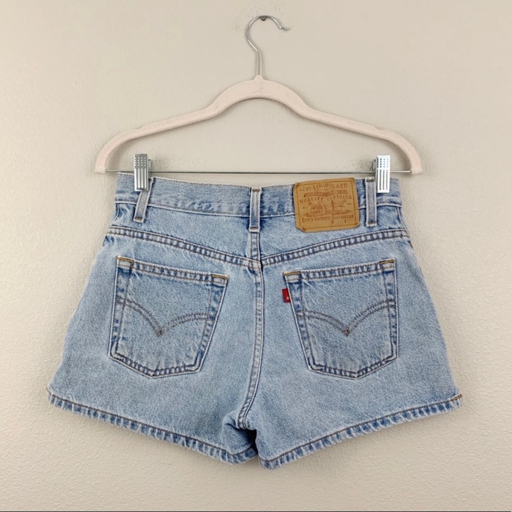 Levi denim shorts